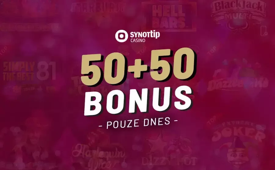 Synot Tip Casino bonusy - přehled