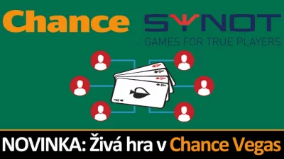 Živá hra v online casinu Chance Vegas