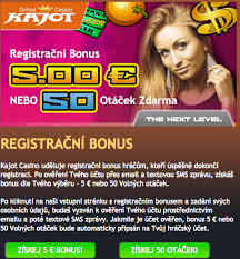 KAJOT registrační bonus