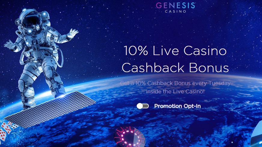 live casino bonusy