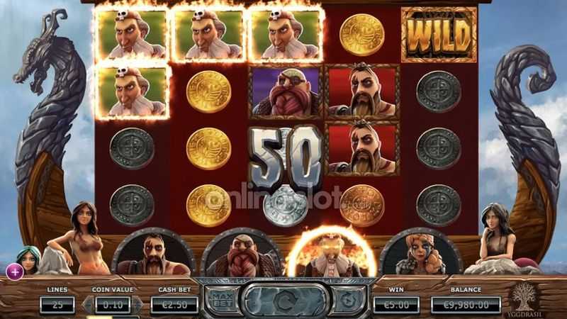 Výherní automat Vikings Go Berzerk - Funkce Free Spins