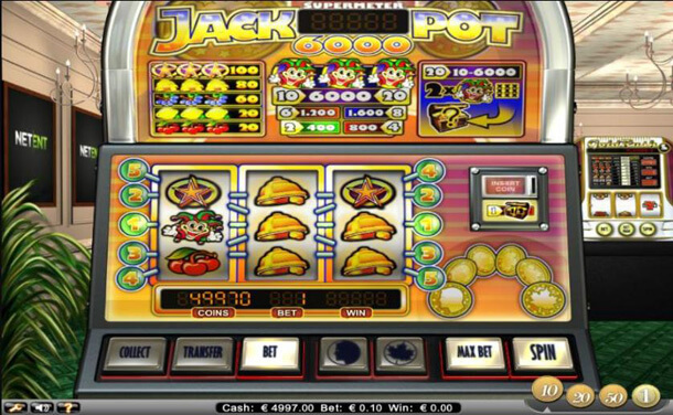 HRÁT zdarma výherní automat Jackpot 6000