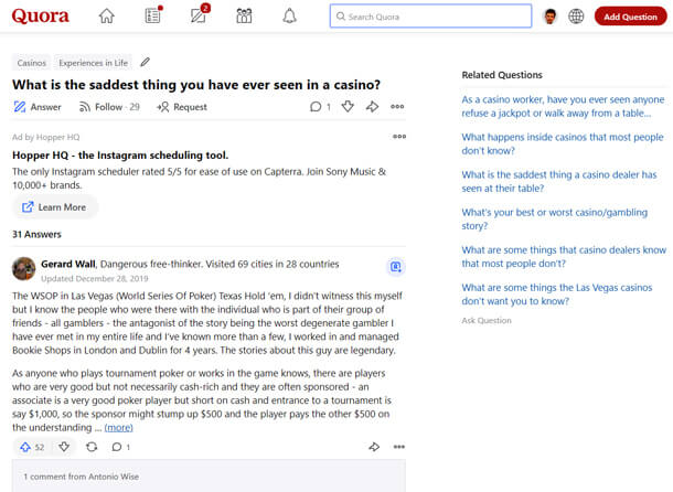 Navštívit online fórum Quora